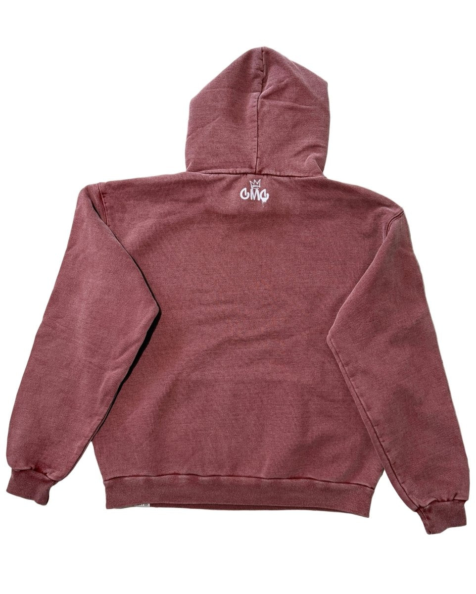 CULTR Dept. vintage hoodie Maroon - CMC Clothing