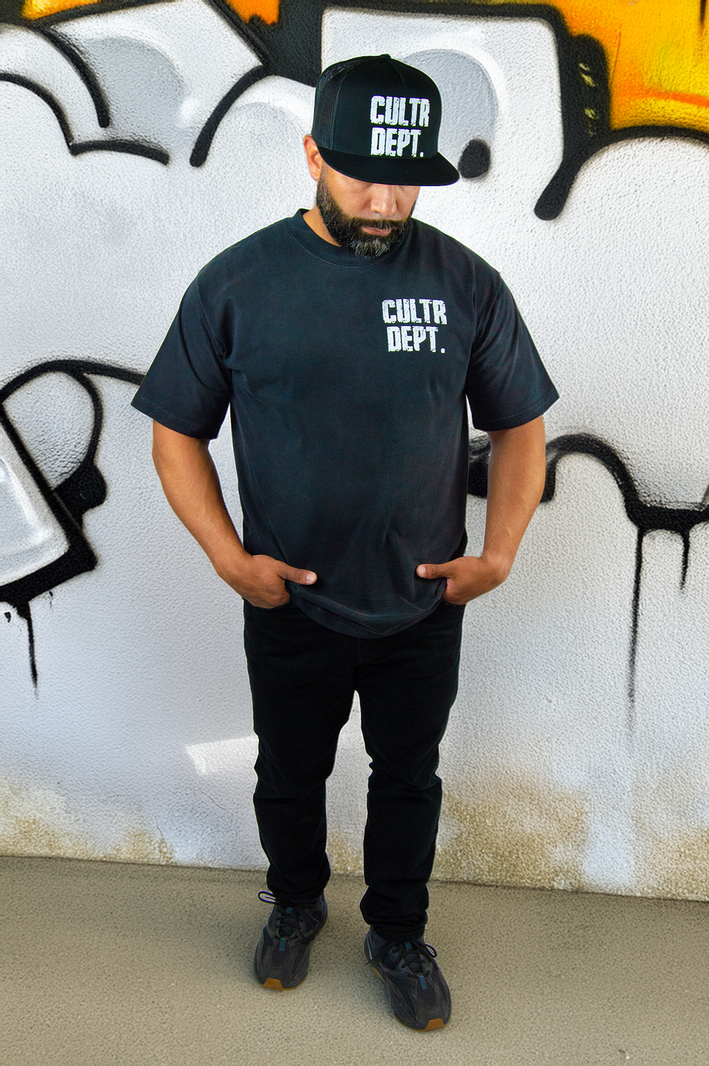 CMC-Signature Tee Black - CMC Clothing